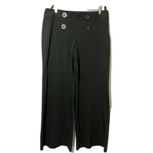 Inc International Concepts Pants Wide Leg Size 12 Black Color For Women W/ Zip
